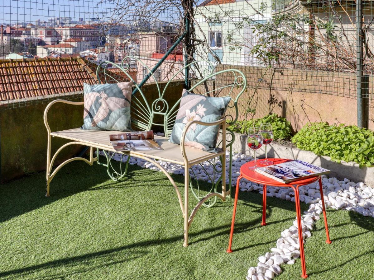 Appartamento Lisbon Graca Terrace Esterno foto