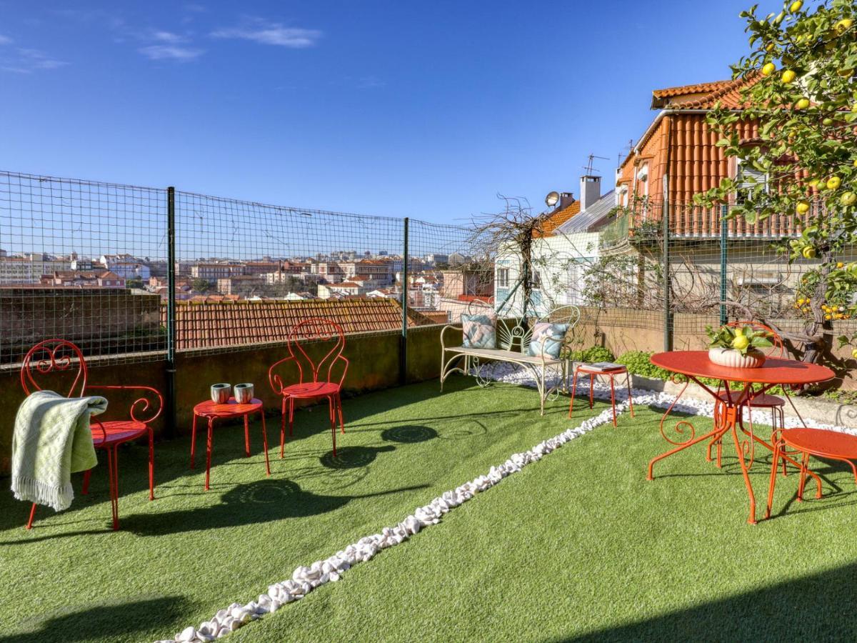 Appartamento Lisbon Graca Terrace Esterno foto