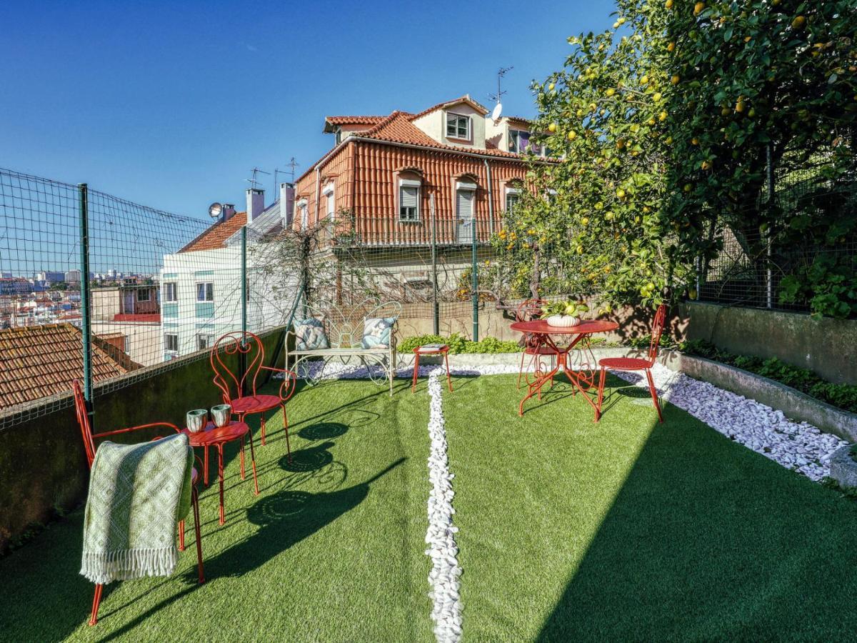 Appartamento Lisbon Graca Terrace Esterno foto